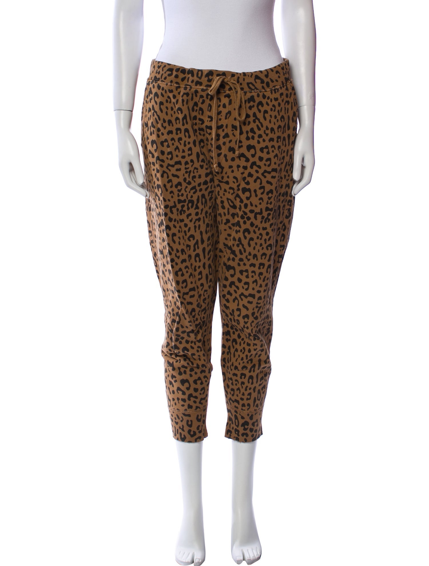 Nili Lotan Animal Print Sweatpants